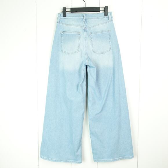 Boden Jeans Women SZ 28/30 Wide Leg Baggy Relaxed Retro Y2K 90's Light Wash Read - Picture 9 of 13